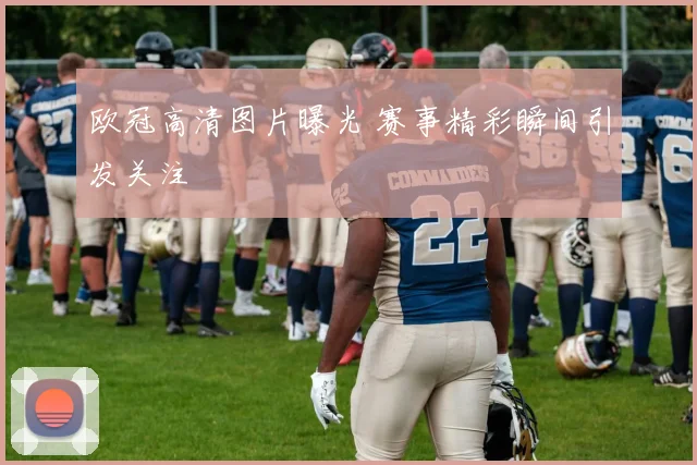 欧冠高清图片曝光 赛事精彩瞬间引发关注